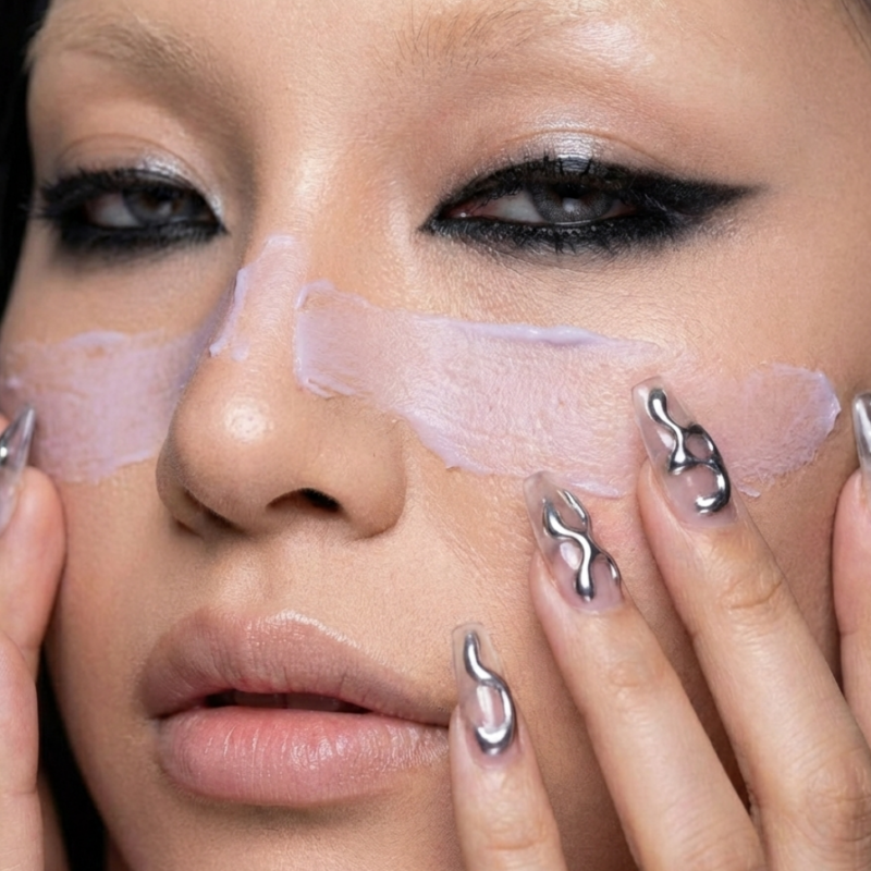 Clouded Lavender Veil
